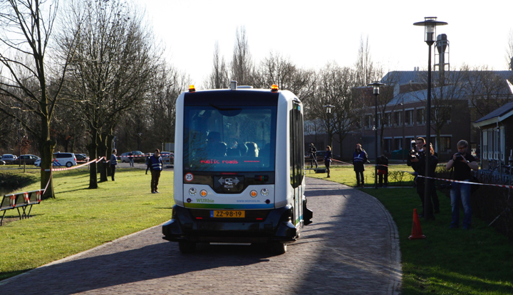 حافلات "وي بود" الصغيرة في هولندا